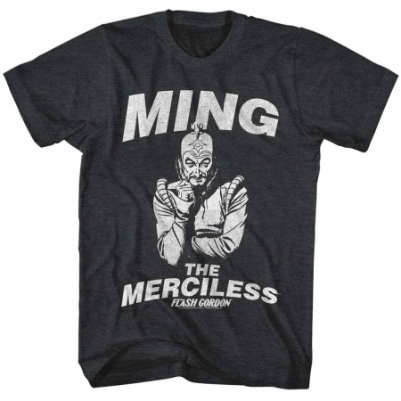 Flash Gordon Merciless Mens Black T-Shirt