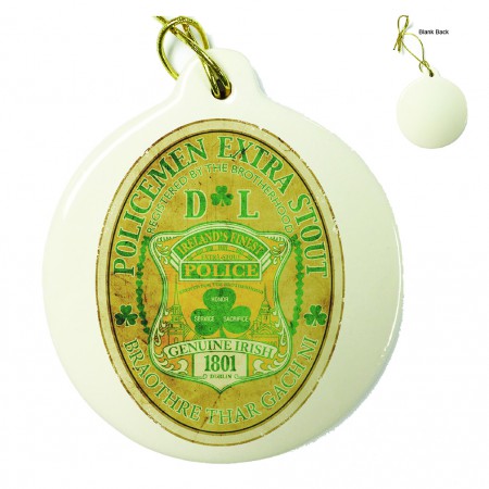 Police Irelands Finest Porcelain Ornament