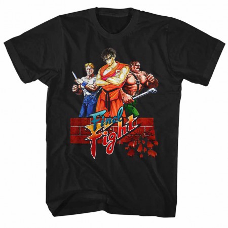 Final Fight Finalfight Mens Black T-Shirt