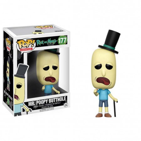 Rick And Morty Mr. Poopybutthole Funko Pop Vinyl Figure