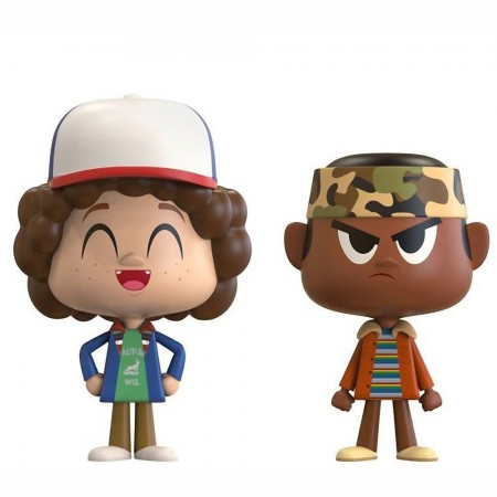 Stranger Things Dustin And Lucas Funko Pop Vynl Figure Set