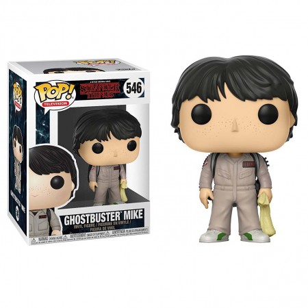 Stranger Things Ghostbuster Mike Funko Pop Vinyl Figure