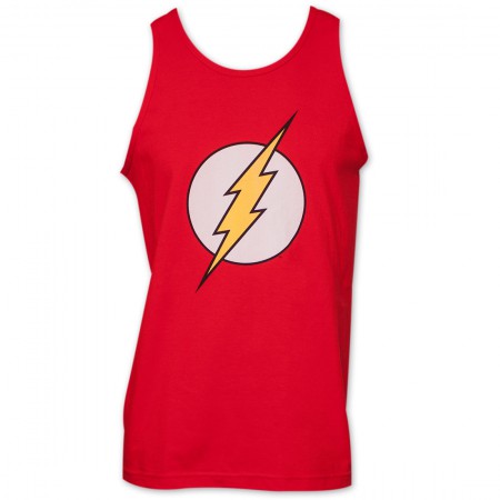 Flash Classic Logo Men's Tank Top - Red