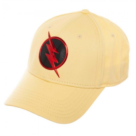 The Flash Flex Fit Chrome Weld Yellow Hat