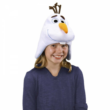 Frozen Olaf White Youth Winter Hat