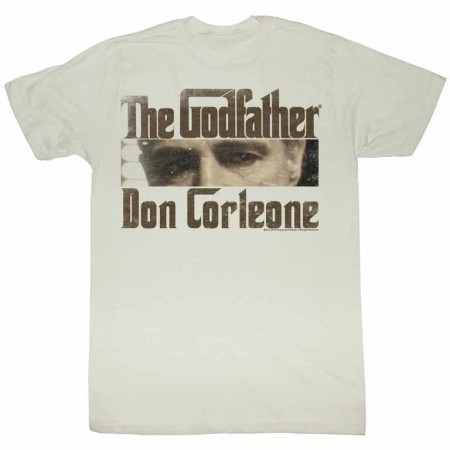 Godfather Cutting Eyes Off White TShirt
