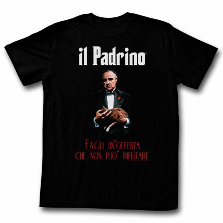 Godfather Poster Black TShirt