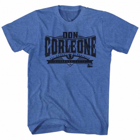 Godfather Don Corleone Blue TShirt