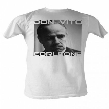 Godfather Don Vito White TShirt