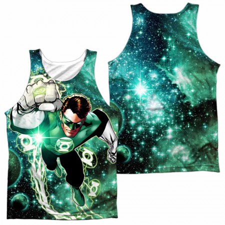 Green Lantern Galactic Hal Sublimation Tank Top
