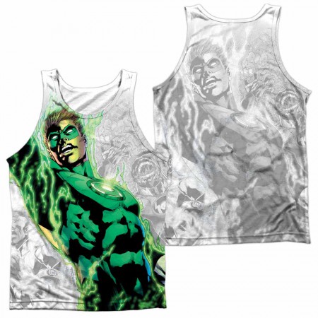 Green Lantern Light Em Up Sublimation Tank Top