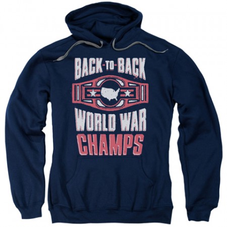 Patriotic Back To Back World War Champs Hoodie