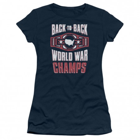 Back To Back World War Champs Women's Tshirt