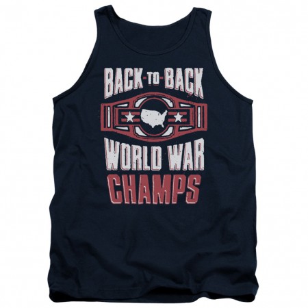 Back To Back World War Champs Patriotic Tank Top