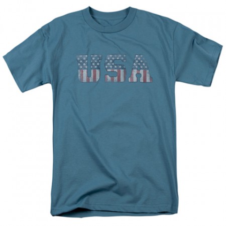 Patriotic Faded USA Tshirt