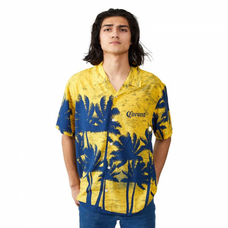 Corona Extra Palm Breeze Button-Down Shirt