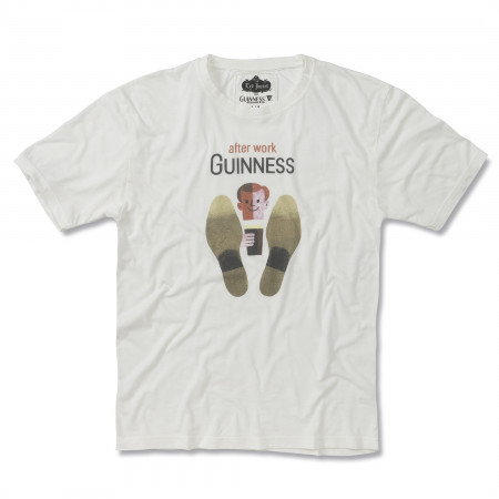 Guinness After Work Men’s White T-Shirt