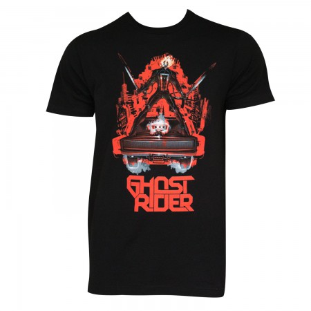 Ghost Rider Men's Black Ghost Ride The Whip T-Shirt