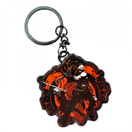 God Of War 4 Keychain