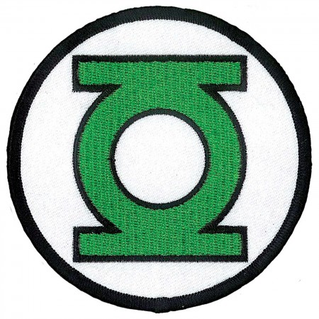 Green Lantern Comic Logo Iron On Patch