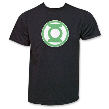 Green Lantern Logo Tee - Black