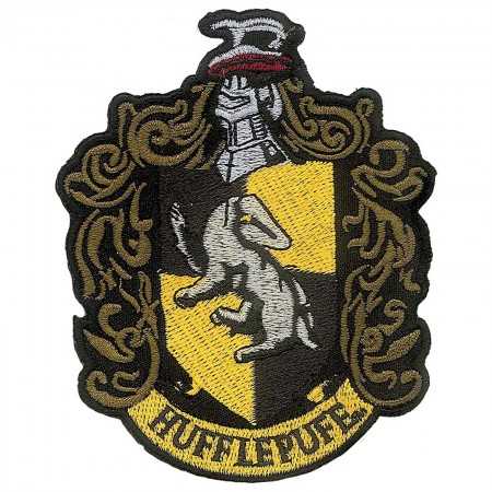 Harry Potter Hufflepuff School Insignia Iron On Patch