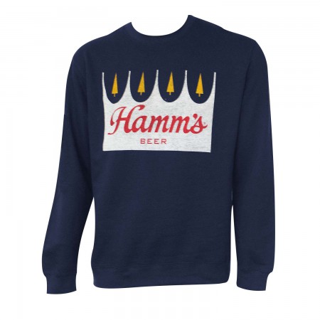 Hamm's Navy Blue Crewneck Sweatshirt