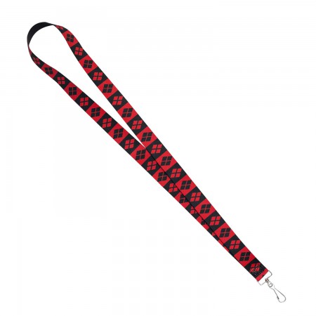 Harley Quinn Logo Lanyard