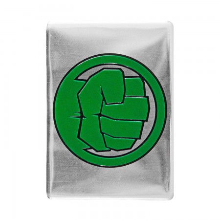 Hulk Fist Logo Metal Magnet