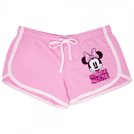 Minnie Mouse Women's Pink Foil Shorts