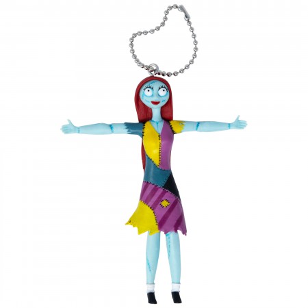Nightmare Before Xmas Bendable Sally Arms Out Keychain