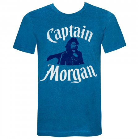 Captain Morgan Portrait Teal Tee Shirt