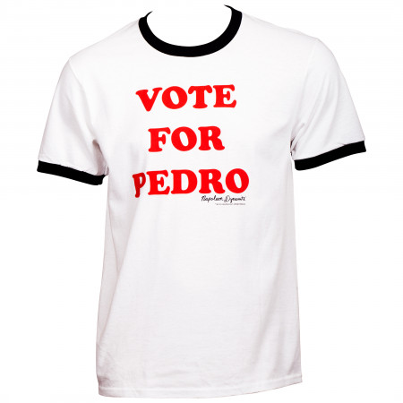 Napoleon Dynamite Vote For Pedro Ringer T-Shirt
