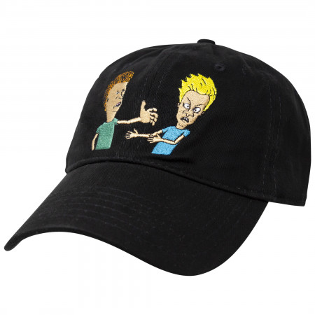 Beavis And Butthead Black Strapback Hat