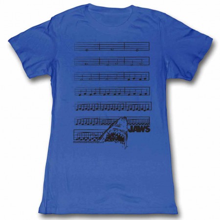 Jaws Dun Nun Blue Juniors TShirt
