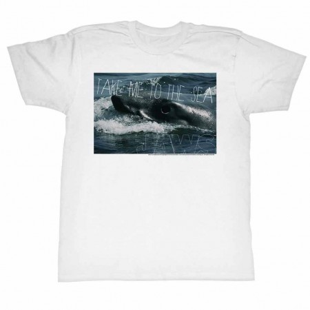Jaws Sea Legs White TShirt