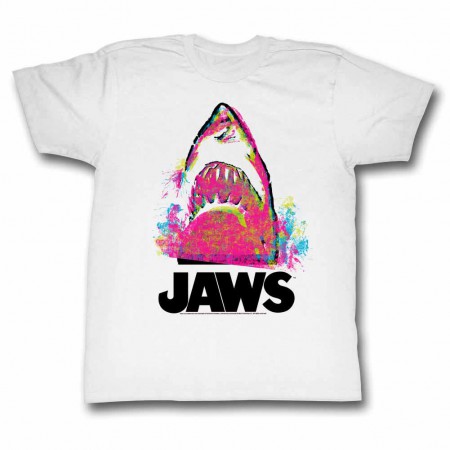 Jaws Jawzzz White TShirt