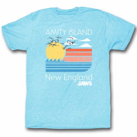 Jaws Pastels Blue TShirt