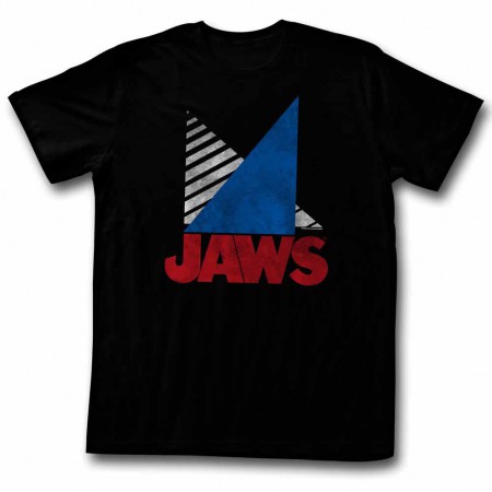 Jaws Tri Black TShirt