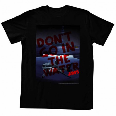 Jaws Don'T Go In Black TShirt
