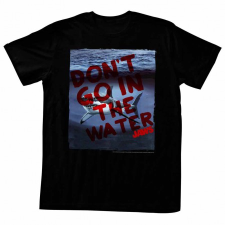 Jaws Don'T Go Black TShirt
