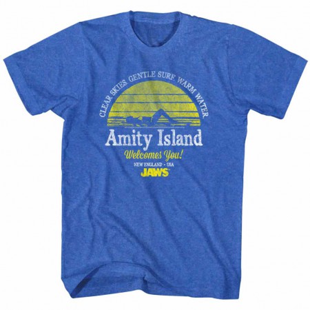 Jaws Clear Skies Blue TShirt