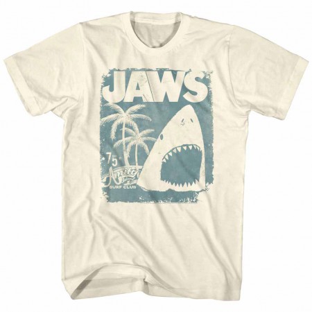 Jaws Surf Club Poster Off White TShirt