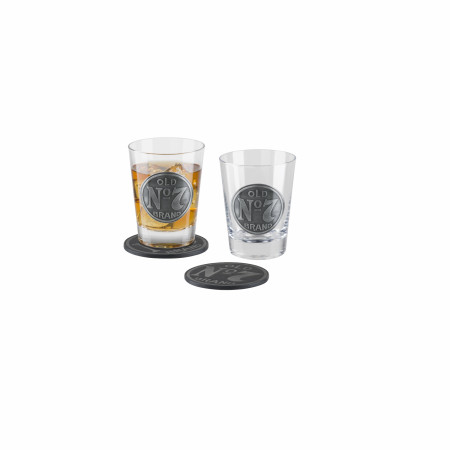 Jack Daniels Double Old Fashioned  2 Piece Set