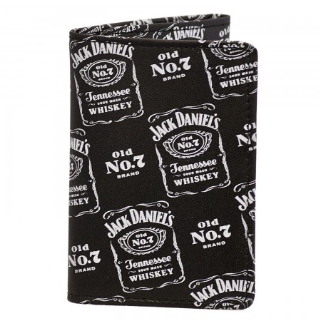 Jack Daniels Logos Black Wallet