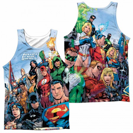 Justice League Justice League Of America Sublimation Tank Top