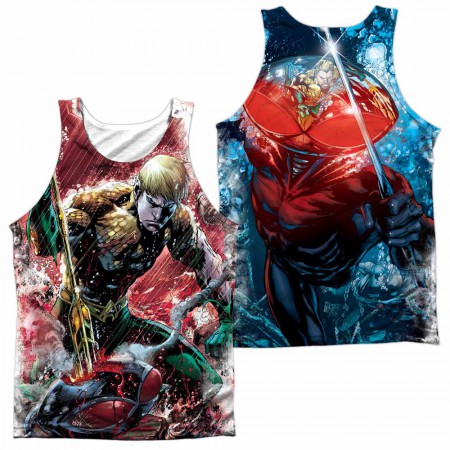 Justice League Aquaman Vs Manta Sublimation Tank Top