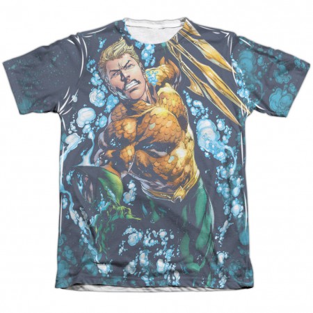 Aquaman Trident Sublimation T-Shirt