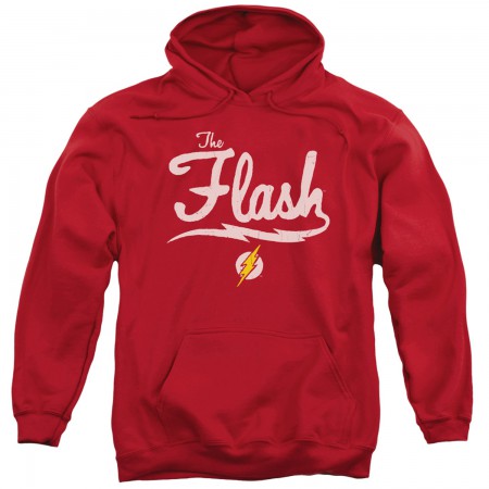 The Flash Old School Adult Hoodie
