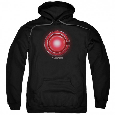 Justice League Cyborg Logo Hoodie